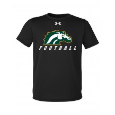 Montville Broncos Football Black Under Armour Team Tech™ T-Shirt